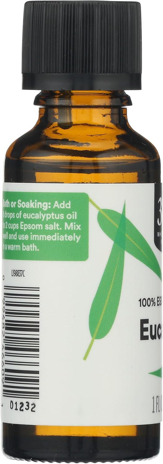 Whole Foods Market, 100% Essential Oil Eucalyptus, 1 oz