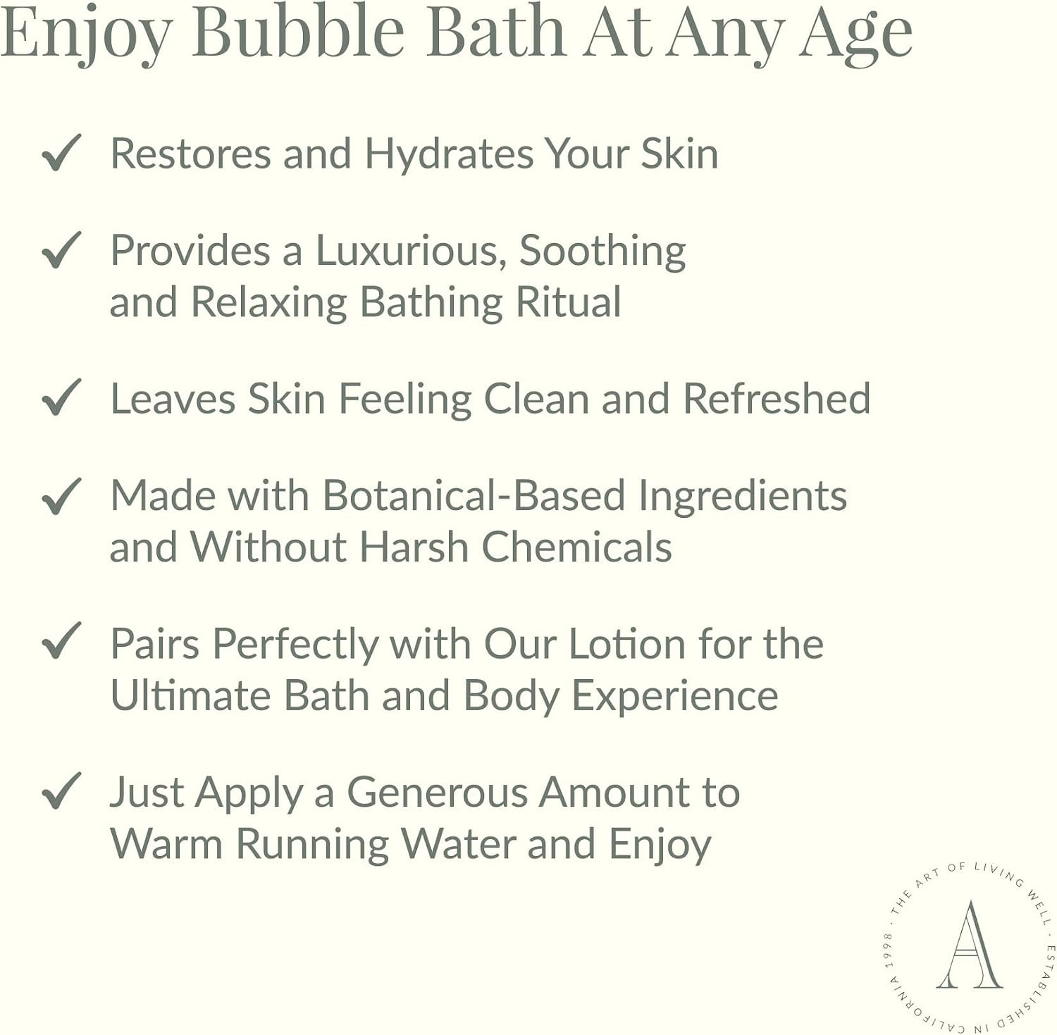 Archipelago Botanicals Luxury Milk Bubble Bath, Daily Body Wash, Moisturizing and Hydrating Gentle Bubble Bath, Helps Refresh, Restore and Soothe All Skin Types, 25.0 fl oz