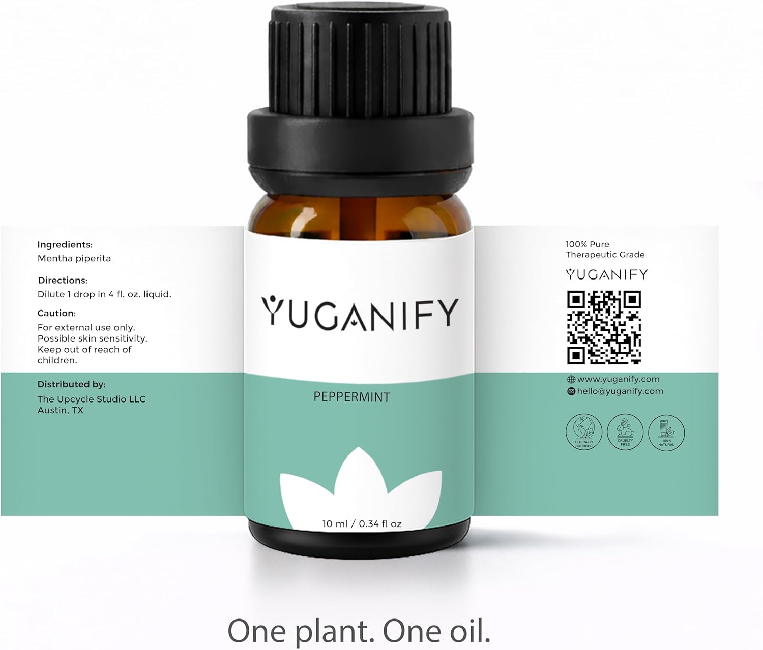 Peppermint Essential Oil – 100% Pure Undiluted Mentha Piperita – Natural Aromatherapy for Diffuser, Hair, Scalp & DIY Blends – Steam Distilled – 10 mL