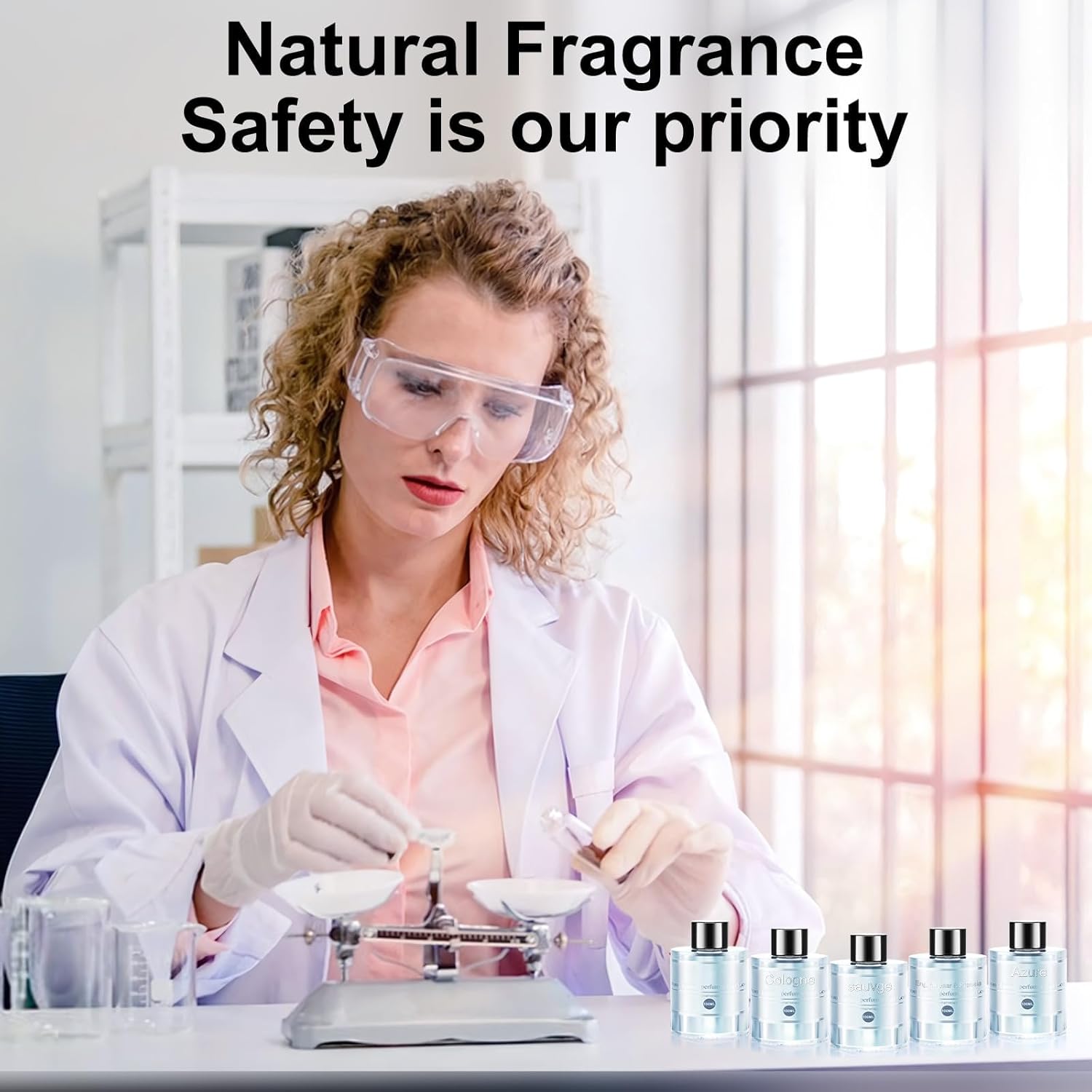 Amor Lyris Car Air Freshener Refill, CO01/Dedicated Essential Dedicated Perfume Long Lasting Air Fresheners 6 Months-3.4OZ/100ml Bottle Car Scent Diffuser Refill Made of Natural Plant Extracts