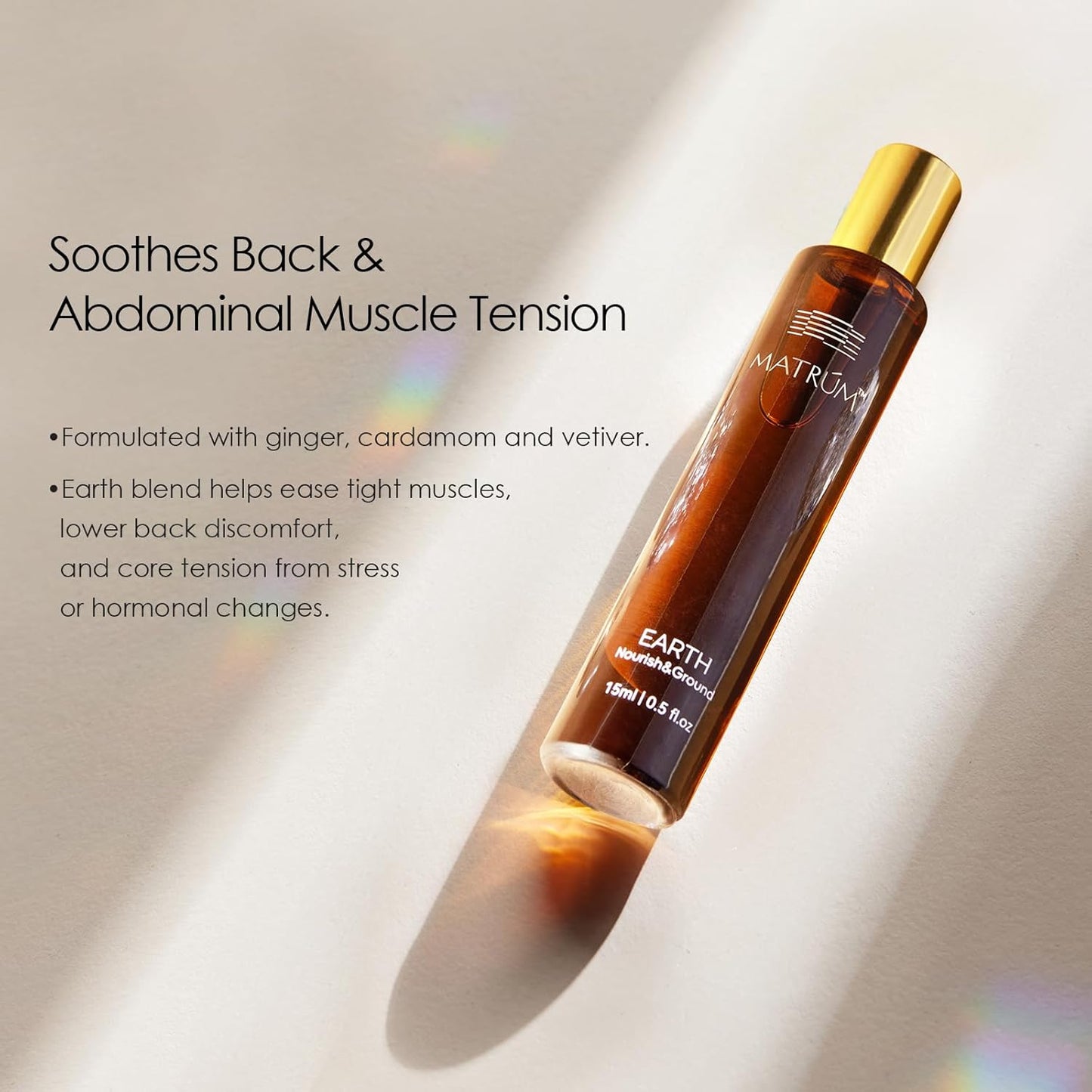 MATRUM Massage Oil Roll On Five Element (Water + Earth)