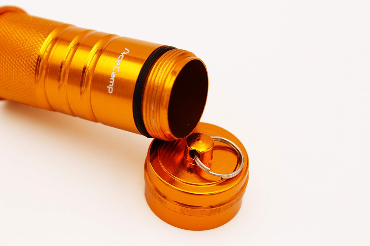 AceCamp Waterproof Matchbox Canister, Airtight Match Container, Watertight Box Keeps Matches Dry for Camping, Survival, Outdoors, Backpacking, Hiking, Campfire, Emergency