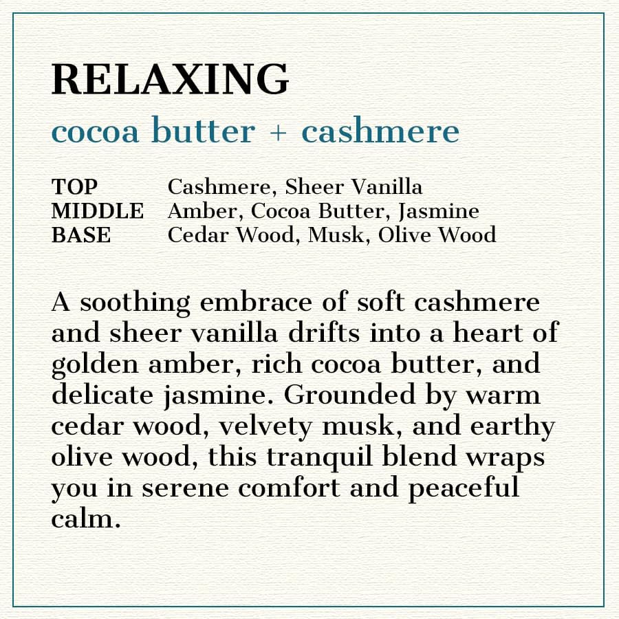 My Favorite Dentist Candle, Wood Wick Cocoa Butter + Cashmere Scented Candle | Coconut Soy Wax | Handmade in CT USA by Holzer Handcrafted | 6oz Modern Tin