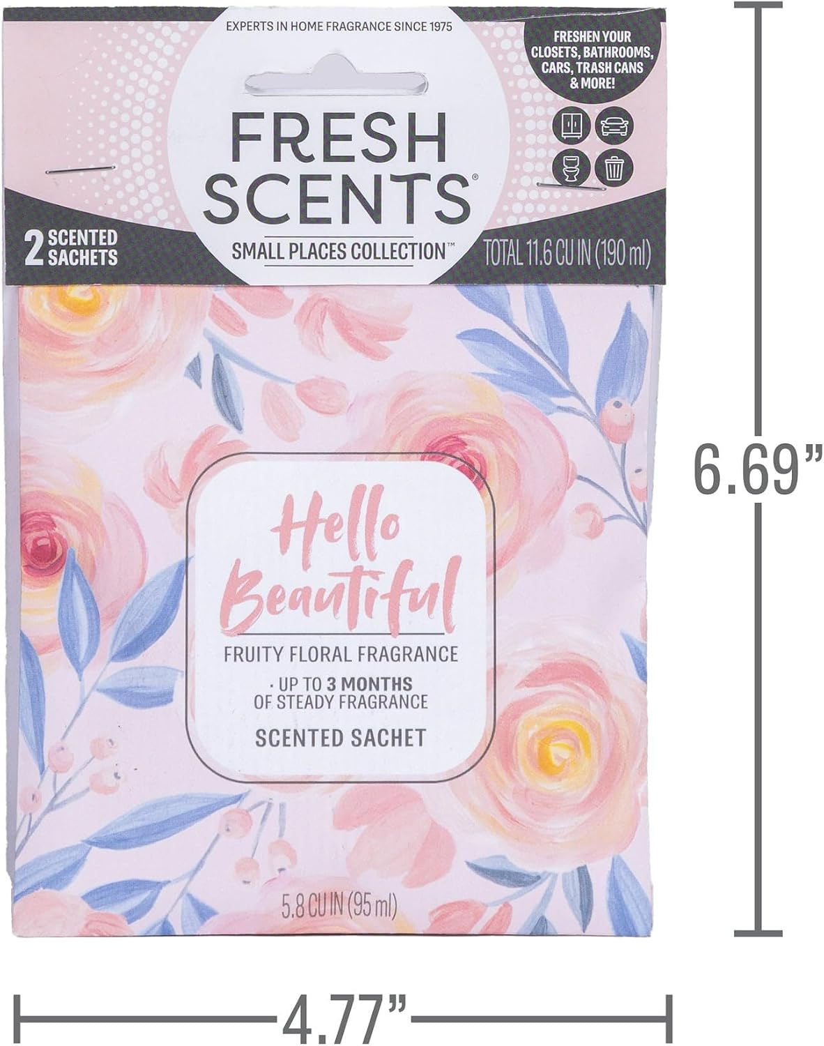 FS Scented Sachet 2 Pack (SC) (Hello Beautiful)