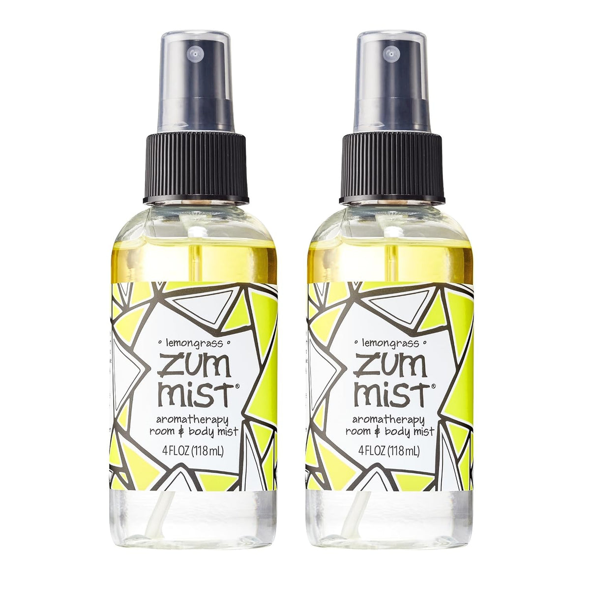 Indigo Wild Zum Mist Room & Body Spray - Aromatherapy Essential Oil Spray - Natural Body Mist & Room Spray - Lemongrass Scent