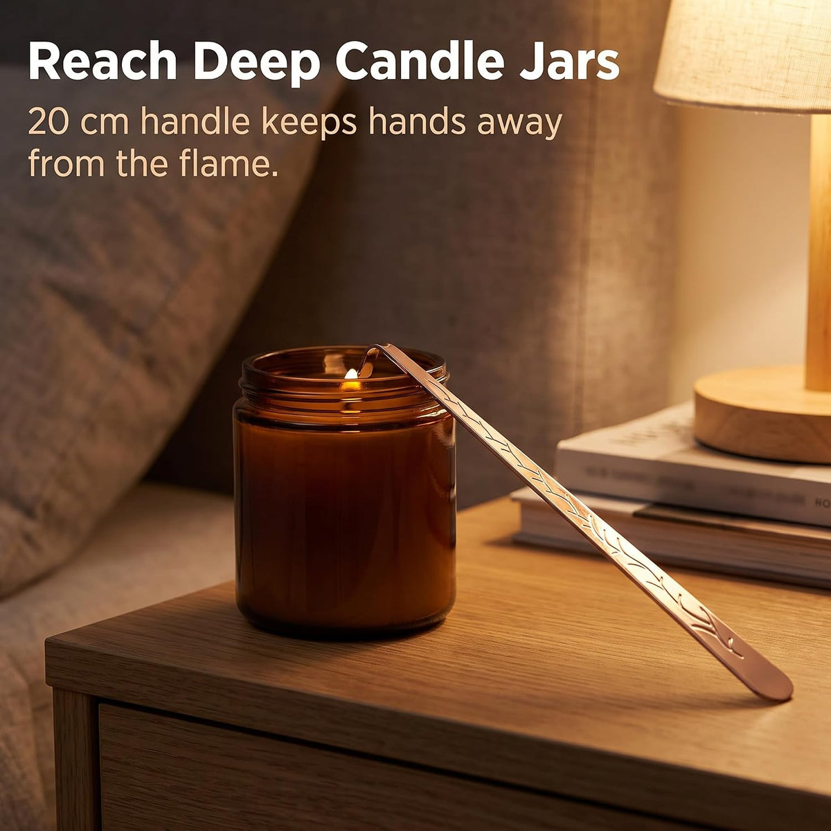 1 Pc Candle Wick Dippers Stainless Steel Wick Hook Candle Accessories for Putting Out Extinguish Candle Holders Wick Flame