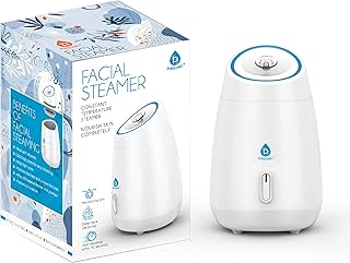 Pursonic White Facial Steamer - Face Steamer for Facial Deep Cleaning Tighten Skin - Daily Hydration for Unclogging Pores & Moisturizing Skin