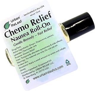 Urban ReLeaf Chemo Relief Nausea Roll-On ! Gentle Remedy, Fast Relief, Soothing Aromatherapy for Upset Stomach & Side Effects. Natural Essential Oils!