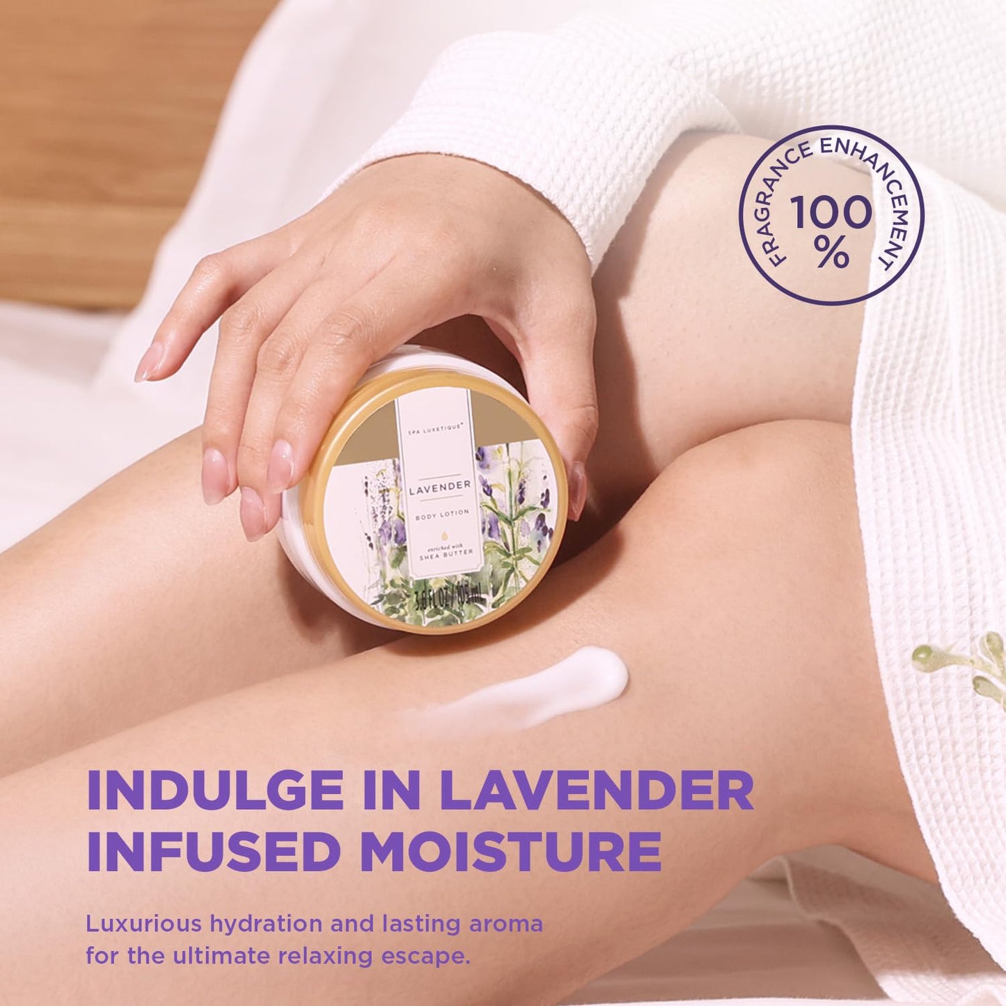 Spa Luxetique Gifts for Women Lavender Gift Baskets for Women 15pcs Bath and Body Work Gift Set With Tote Bag Bath Sets for Women Mothers Day Gifts for Her