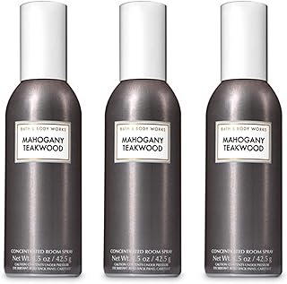 Bath & Body Works Mahogany Teakwood Room Spray - Lot of 3