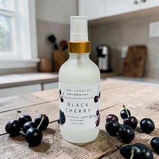 Room Spray Black Cherry – Air Freshener & Linen Spray – Cherry Fragrance – Strong Long Lasting Home Scent – Essential Oils – Made in USA