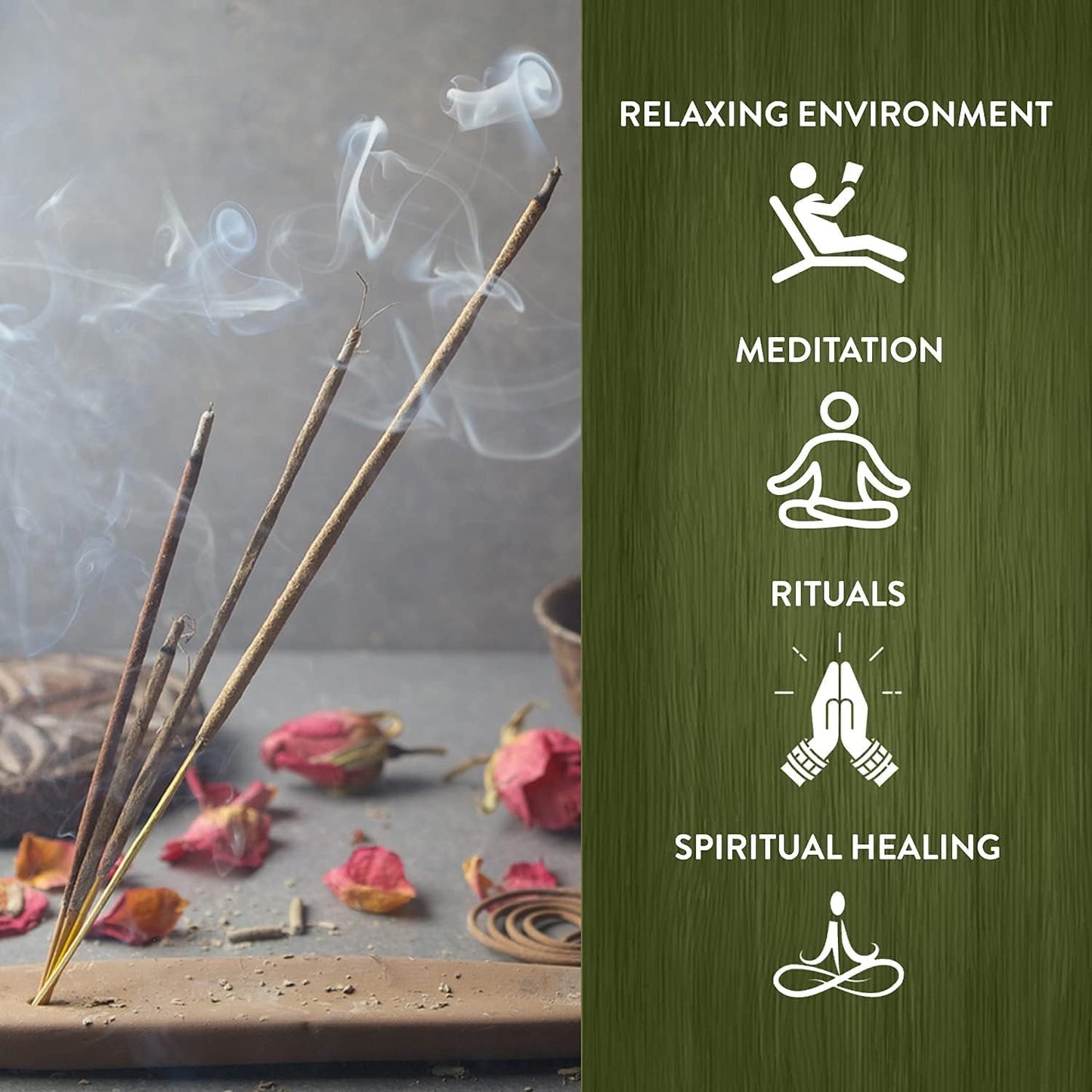 HEM Masala Incense Sticks – 12 Packets (15g Each) | Premium Handcrafted Aroma | Calming, Purifying Scent for Meditation & Yoga | Long-Lasting Fragrance for Home & Relaxation. (Mugwort)
