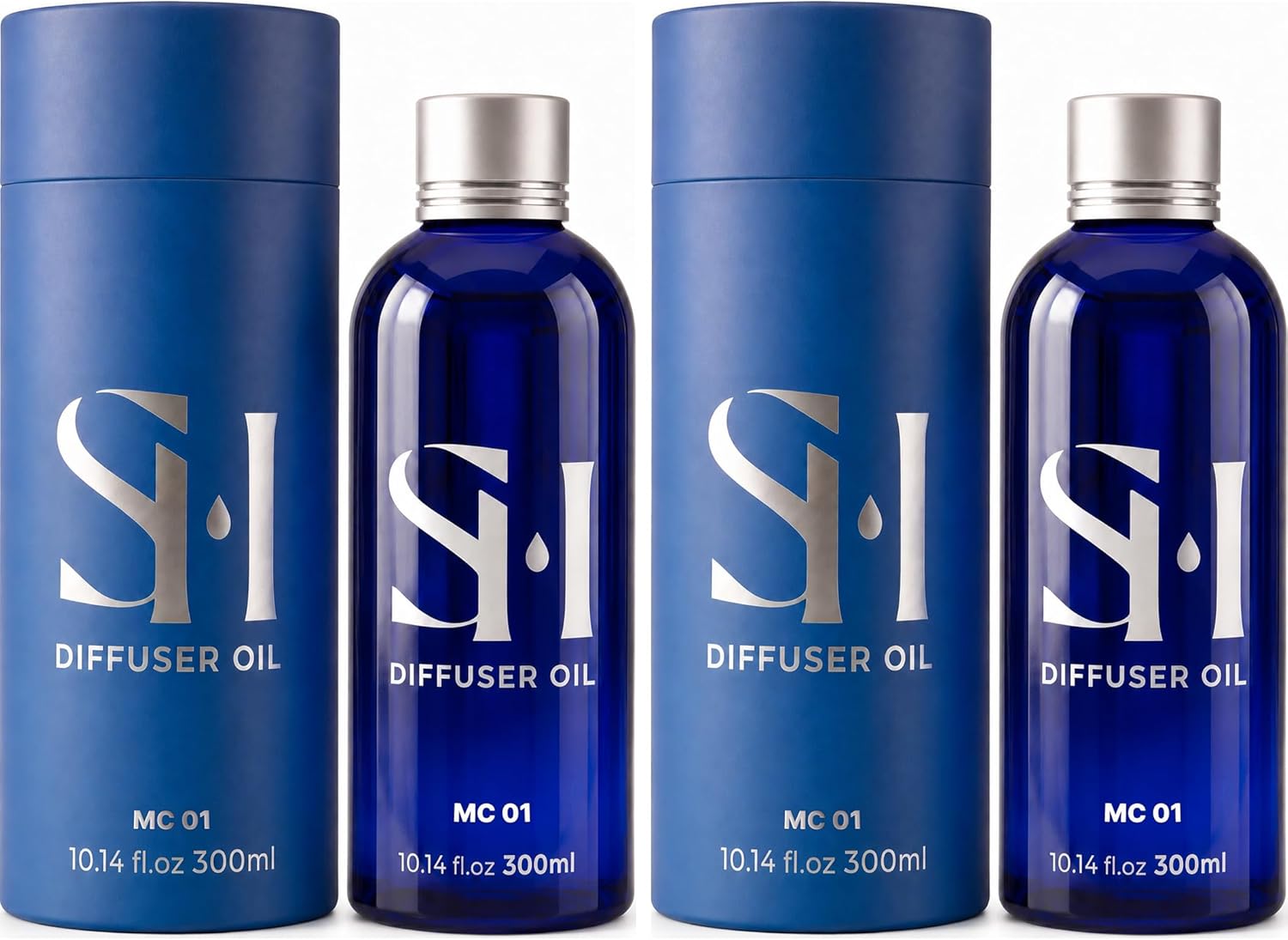 Inspired by 6-Star Hotel Monaco MC01 Hotel Scent Diffuser Oil | 2 Pack of 10.14 Fl Oz (300ml) - Waterless Diffuser Oil Refill & Highly Concentrated Fragrance Oil, Diffuser Oil Scents Luxury