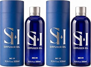 Inspired by 6-Star Hotel Monaco MC01 Hotel Scent Diffuser Oil | 2 Pack of 10.14 Fl Oz (300ml) - Waterless Diffuser Oil Refill & Highly Concentrated Fragrance Oil, Diffuser Oil Scents Luxury