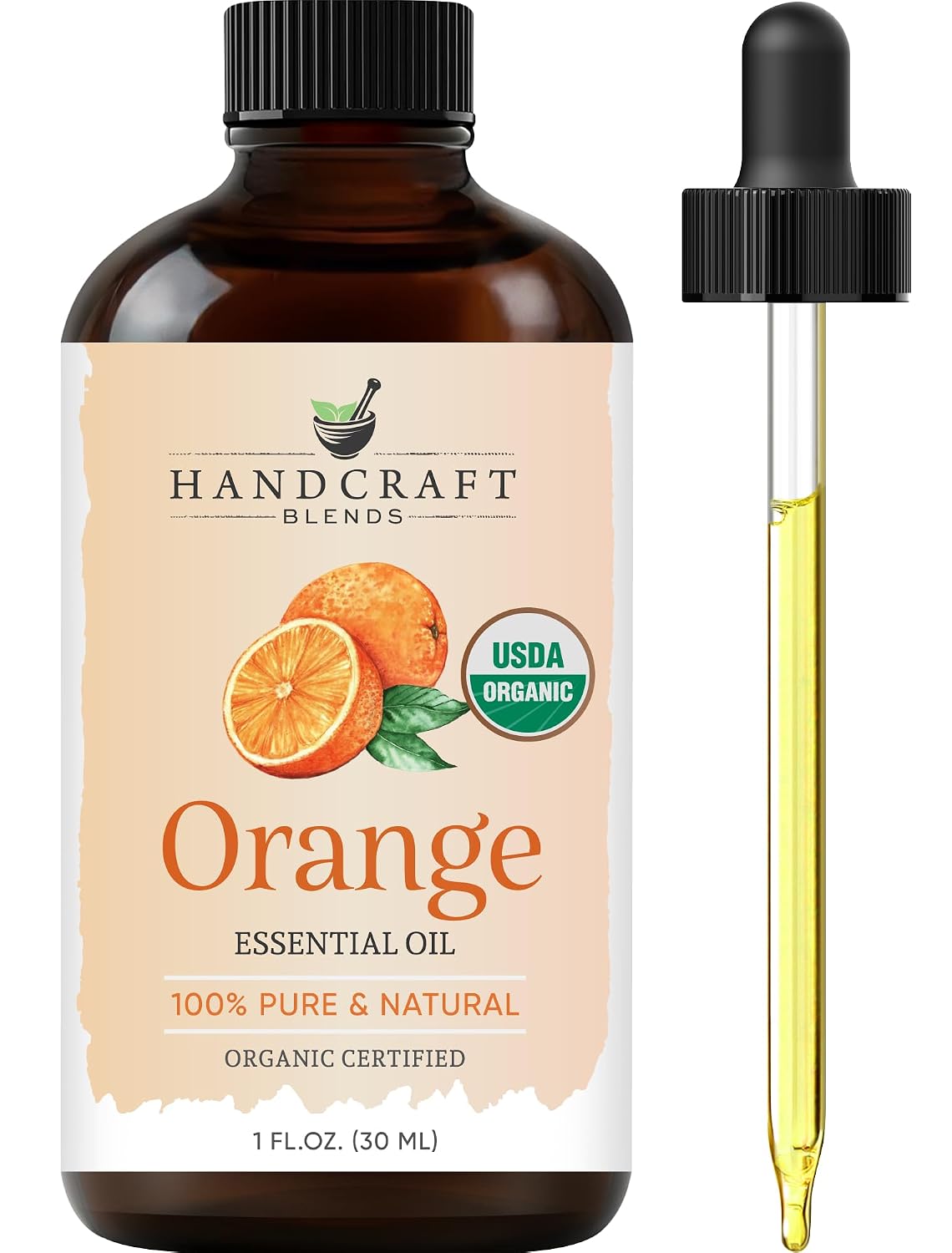 Handcraft Blends Organic Orange Essential Oil