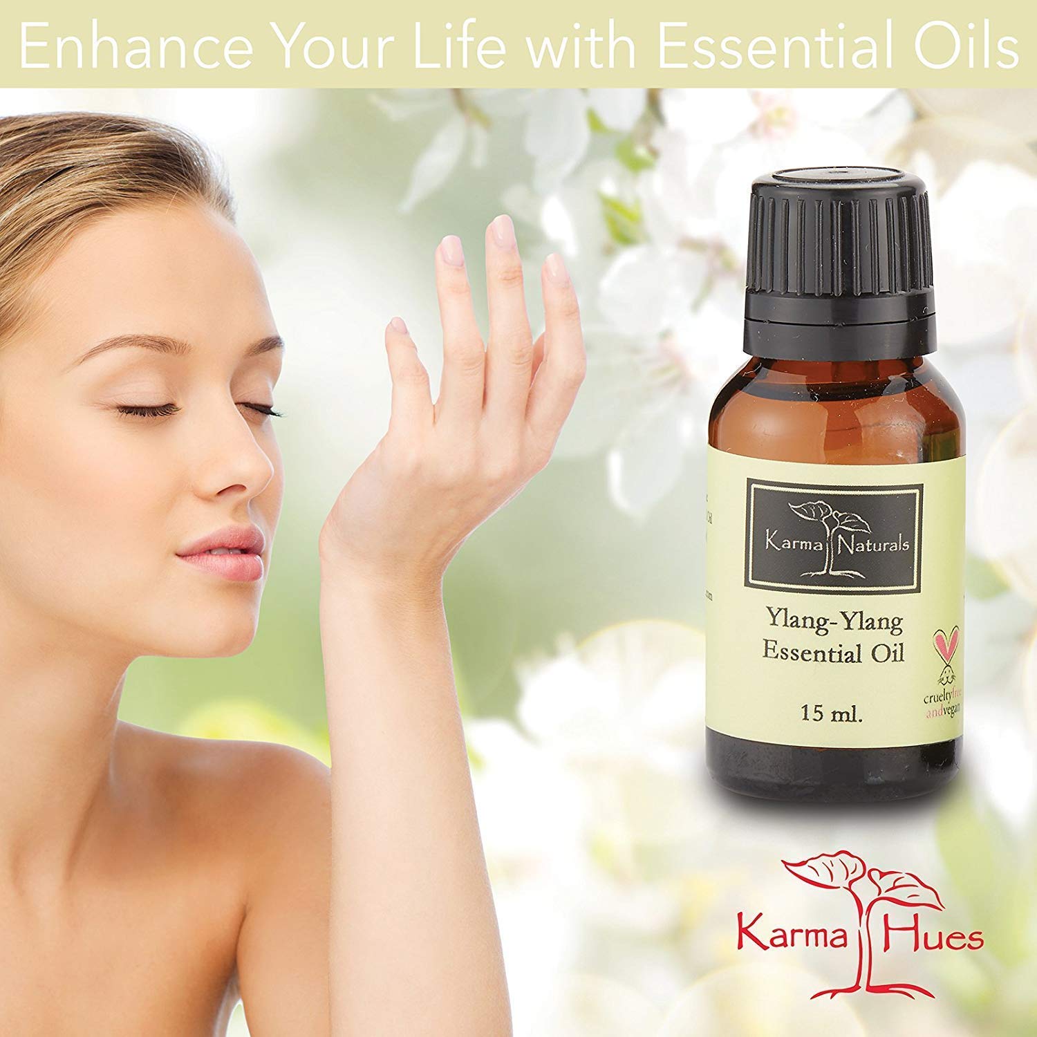 karma organic Essential Oil 100% Pure and Natural - Good for Aroma (15 Ml)
