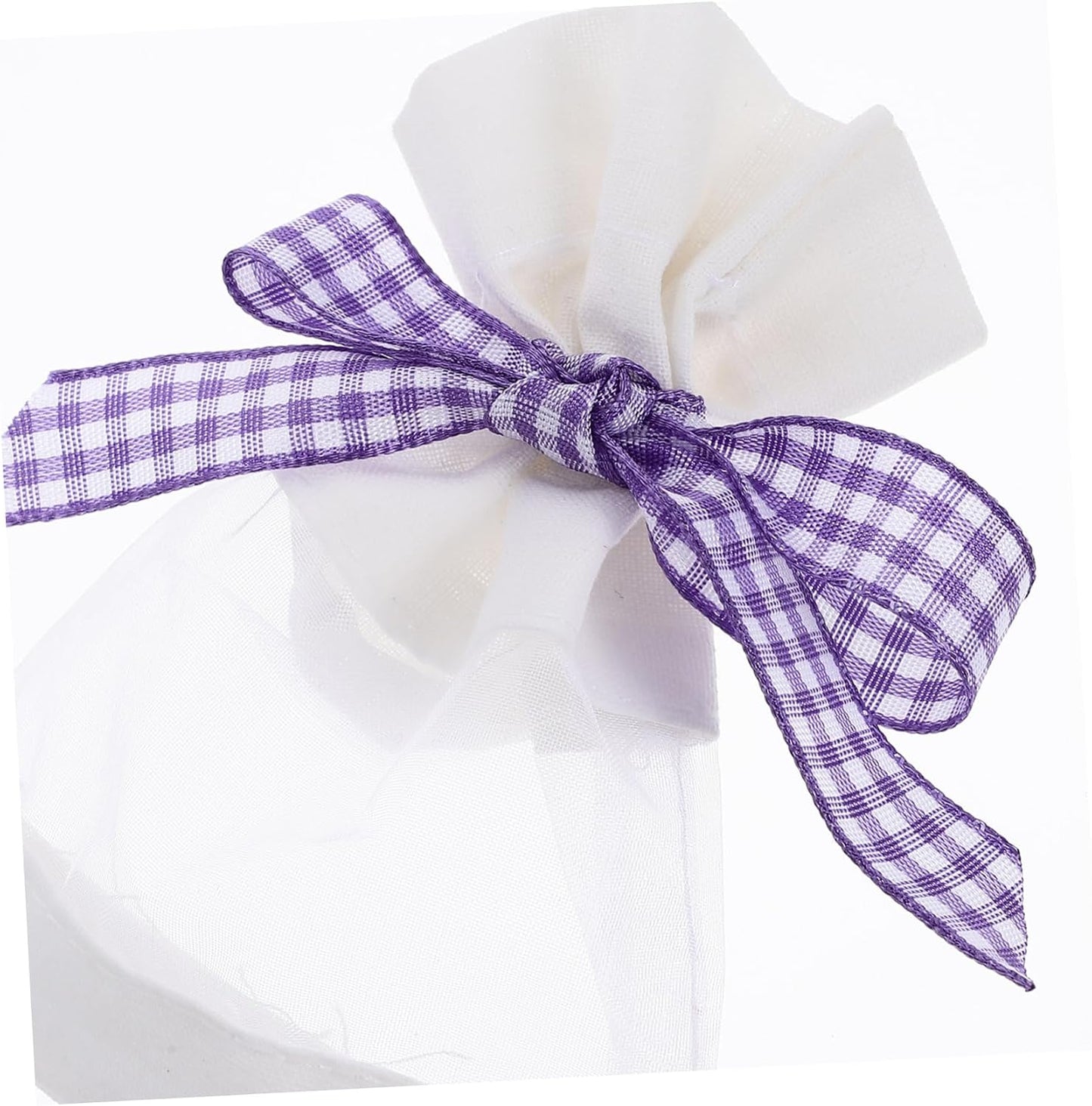Empty Sachet Bags for Scented Lavender 10pcs Linen Fragrance Pouches Drawstring