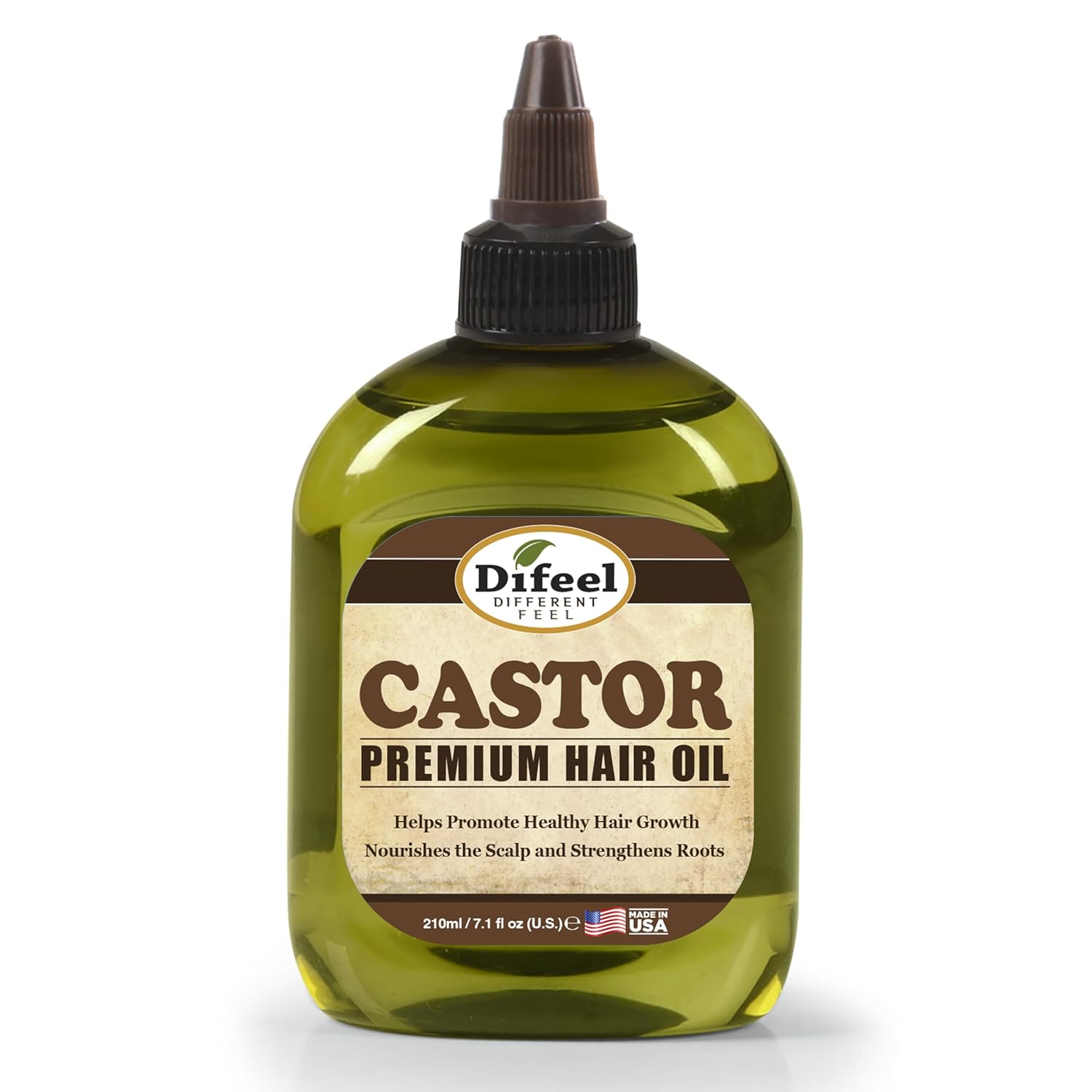 Difeel Premium Castor Hair Oil 7.1 ounce (3-Pack)