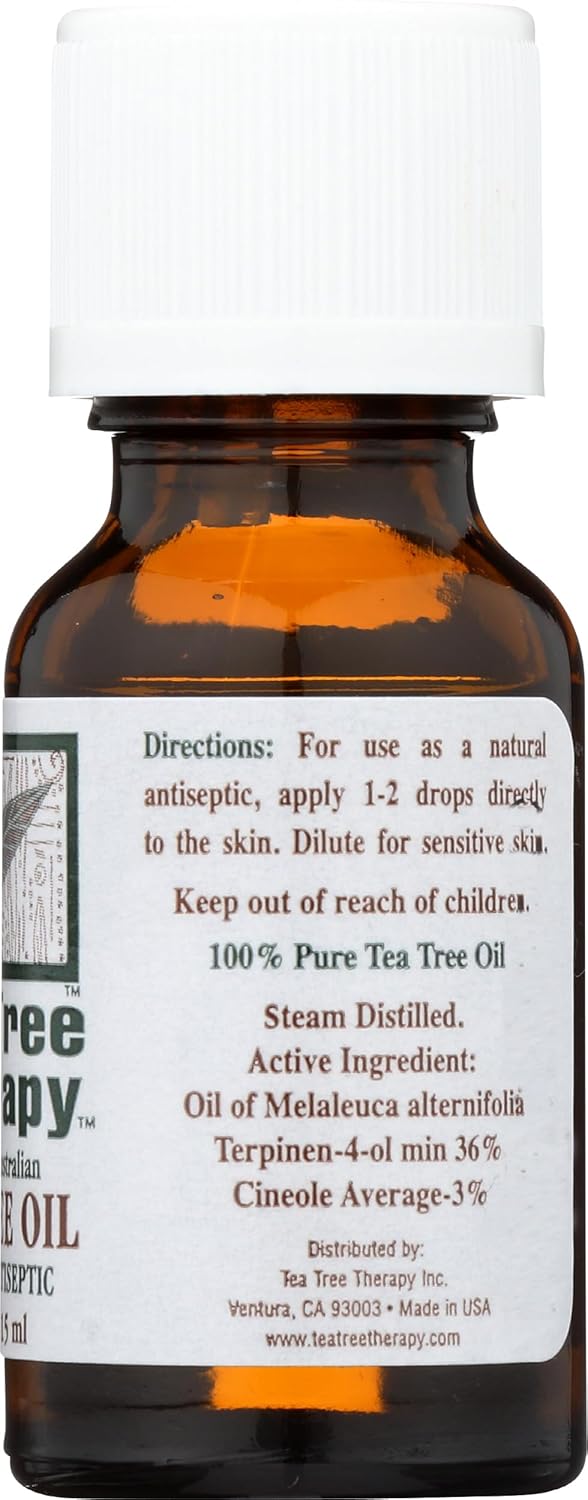 Pure Tea Tree Oil 0.5 oz.