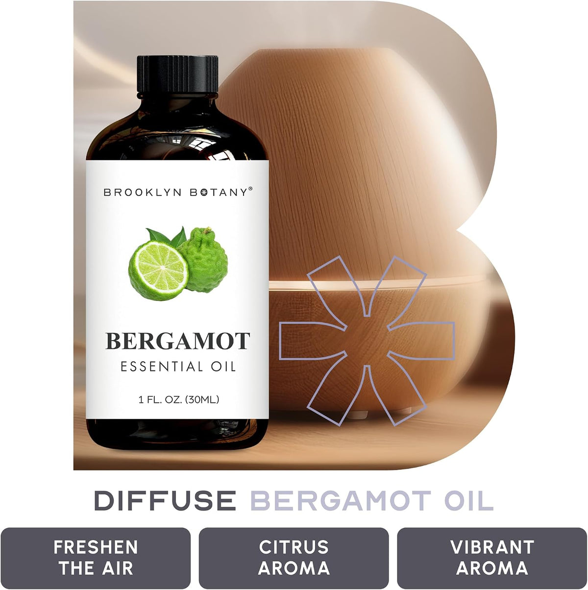 Brooklyn Botany Bergamot Essential Oil - 1 Fl Oz