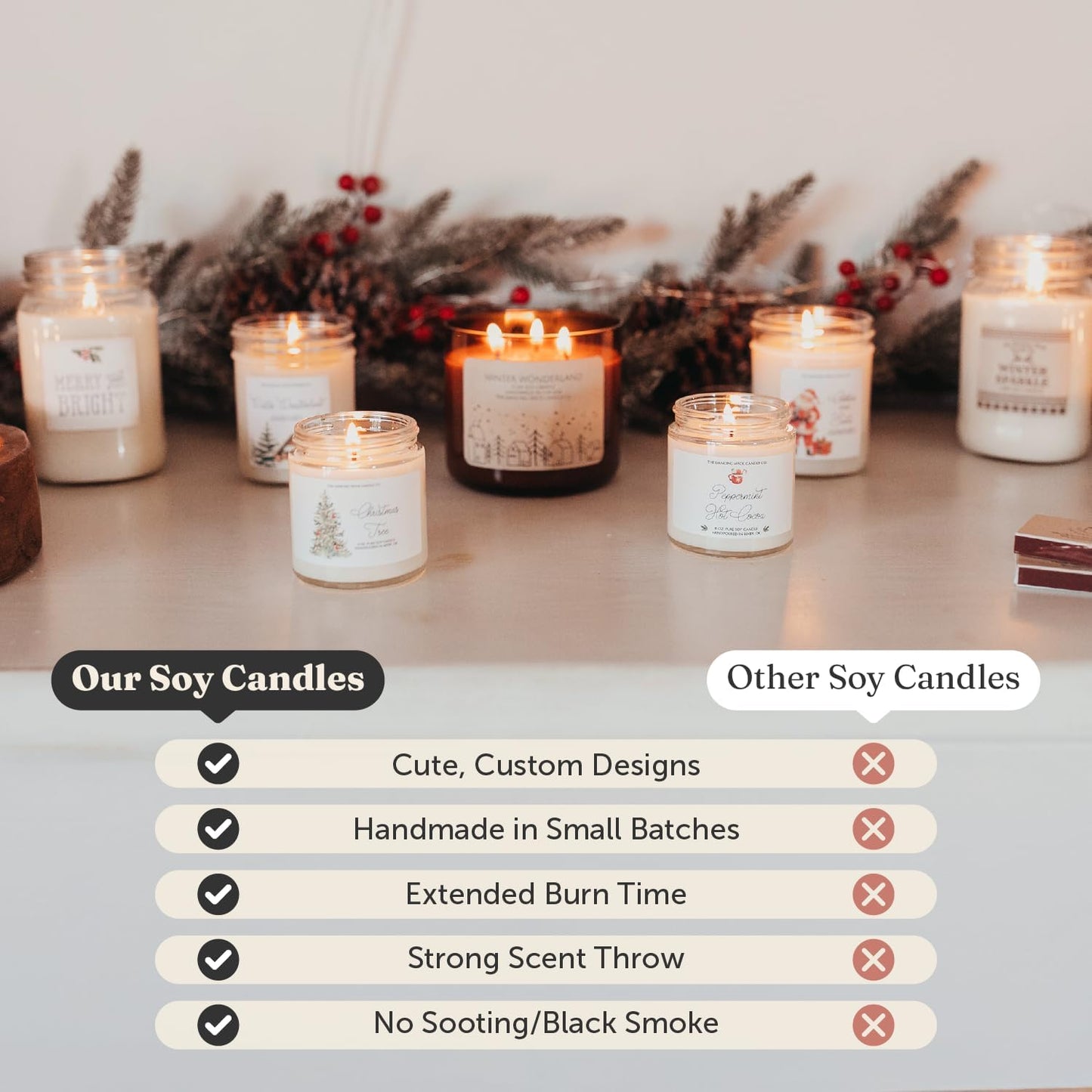 Almond Pastries Soy Candle – Nutty Almond, Creamy Amaretto, Cinnamon, Nutmeg, Lemon Zest - 8 oz, Hand-Poured for Cozy Home - Non-Toxic - Made in the USA (Almond Pastries)