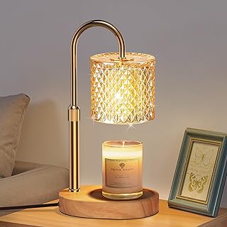 Candle Warmer Lamp with Timer Dimmer Adjustable Height for New Home Decor, Birthday Gifts for Women,Candle Warmer for Women Mom Christmas Mother's Day Gfit