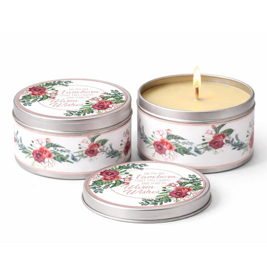 Majestic Zen Floral Scented Candles