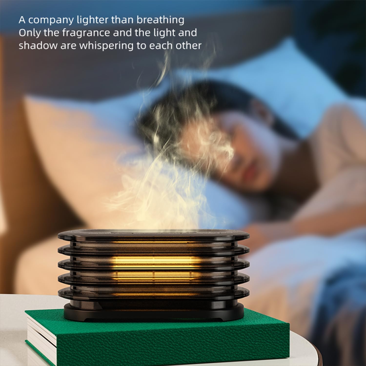 Aroma Diffuser, 120ml Ultrasonic Essential Oils Diffusers with Cool Mist, Salt Lamp Aromatherapy Diffuser with Auto-Off Protection for Home, Office, Bedroom