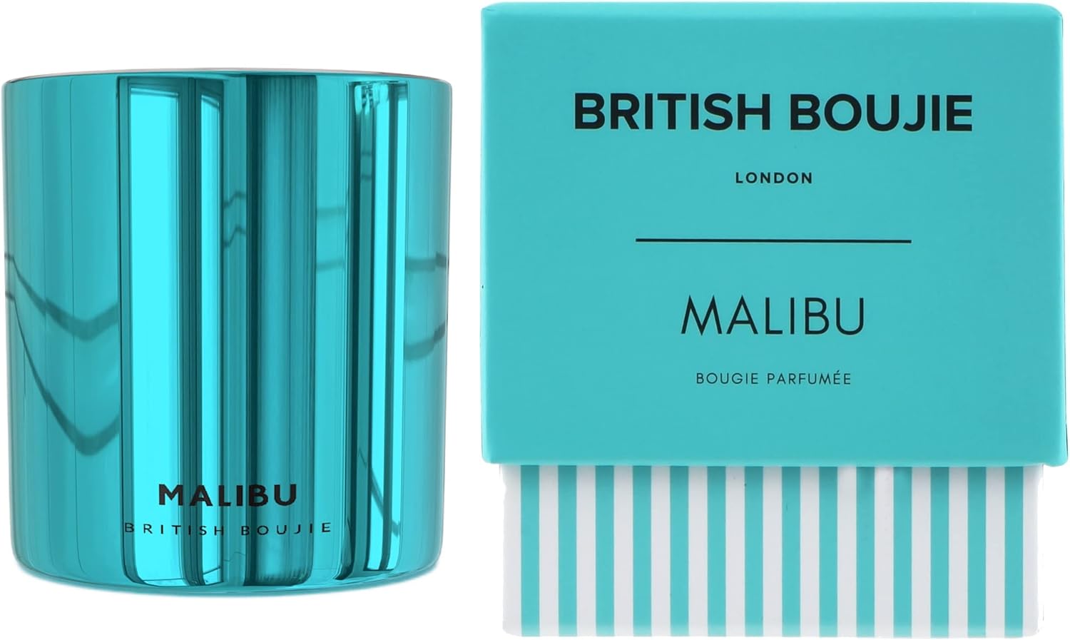 Malibu Large Luxury Scented Candle in Box - Luxurious Fresh Floral Fruity Fragrance with Long Burn time - 230gm Natural Wax - Scented Candle Gifts for Women & Men