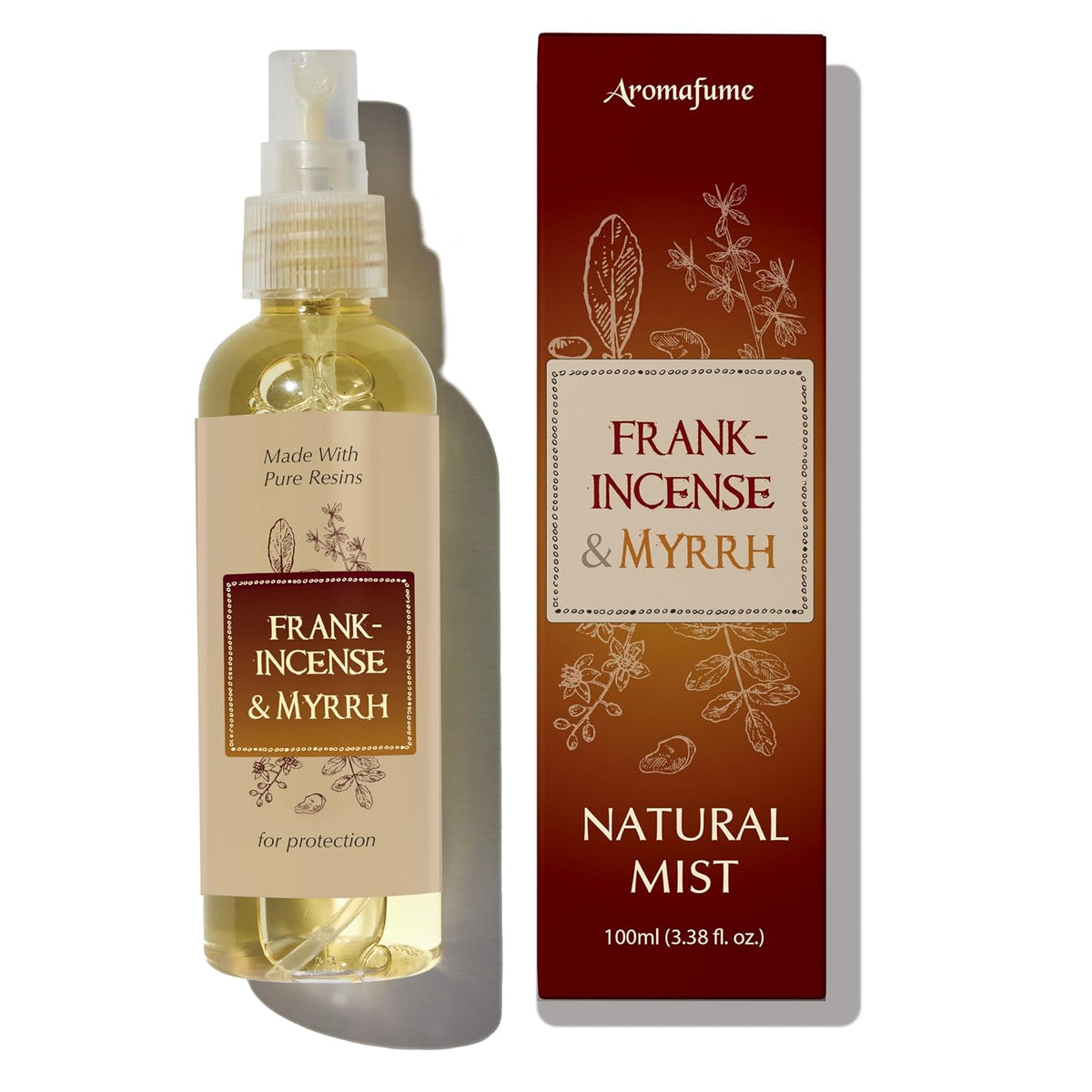 Frankincense & Myrrha Natural Resin Mist Spray by Aromafume