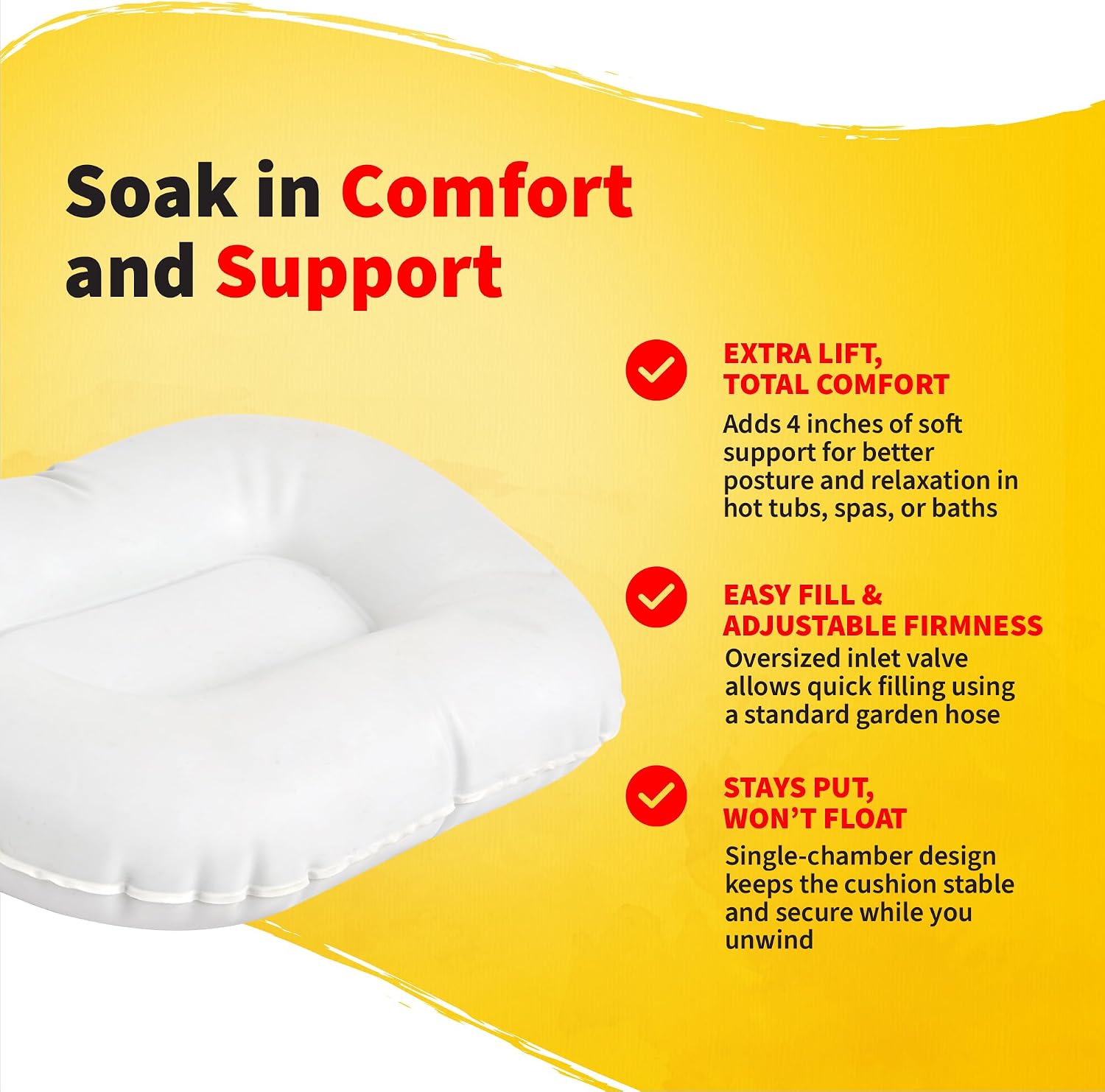 Blue Wave NP5335 Soft Comfort Spa Seat Cushion