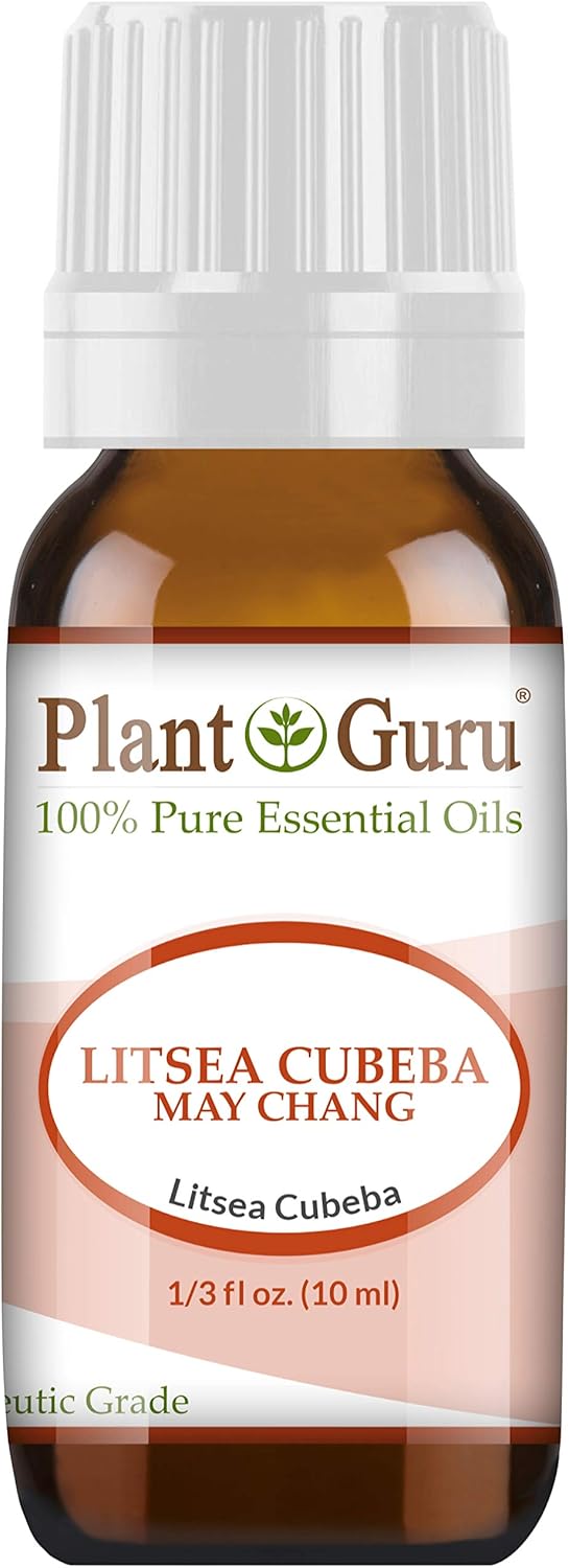 Litsea Cubeba (May Chang) Essential Oil 10 ml. 100% Pure Undiluted Therapeutic Grade.