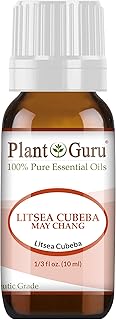 Litsea Cubeba (May Chang) Essential Oil 10 ml. 100% Pure Undiluted Therapeutic Grade.
