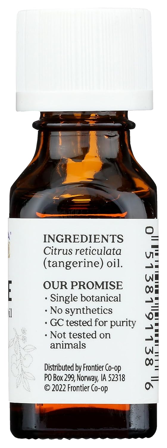 Aura Cacia Tangerine Essential Oil 0.5 fl. oz.