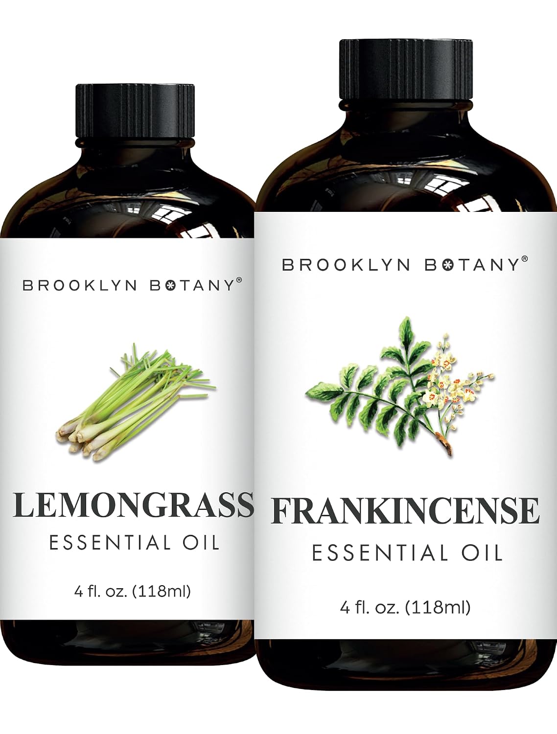 Brooklyn Botany Lemongrass & Frankincense Essential Oils