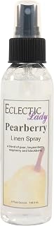 Pearberry Linen Spray, 2 ounces - Eclectic Lady Sheet and Linen Spray - No Artificial Colors, Parabens, or Preservatives - Long-Lasting Scent for Bed, Fabric & Pillow