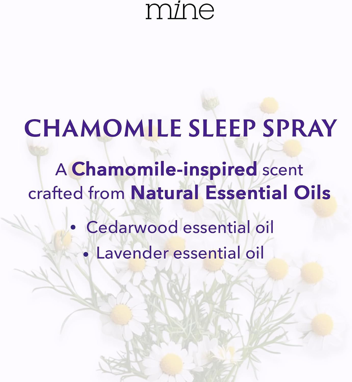 Lavender & Chamomile Inspired Sleep Spray with Melatonin – Natural Pillow Mist for Relaxing Sleep, Calming Bed Spray for Adults, Lavender Pillow Mist