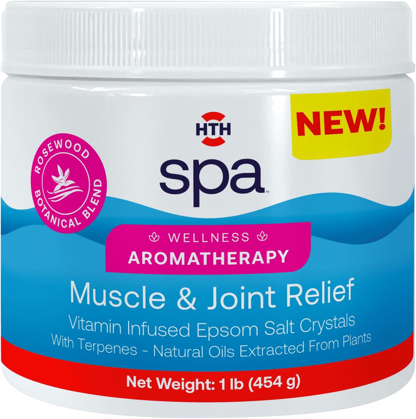 HTH Spa 86001 Wellness Aromatherapy Muscle & Joint Relief for Spas & Hot Tubs, 1lb