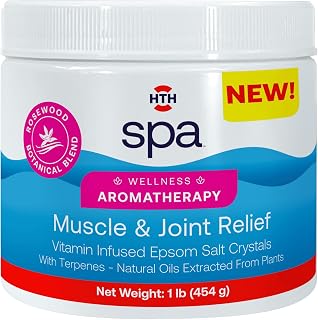 HTH Spa 86001 Wellness Aromatherapy Muscle & Joint Relief for Spas & Hot Tubs, 1lb