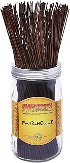 Wild Berry Incense Sticks - Patchouli - Classic Fragrance with Jasmine and Cedar Wood - Hand Dipped in the USA (100 Count)