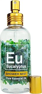 Eucalyptus Shower Spray - Spa-Grade Aromatherapy Shower Mist, 100% Pure Eucalyptus Spray - Essential Oil Steamer, Made in USA (4 oz)