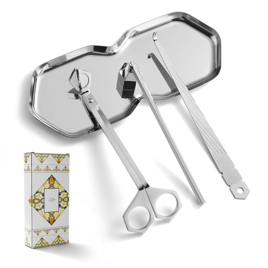 PATOISE 4 in 1 Candle Accessory Set