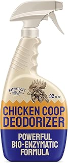 Hatortempt Chicken Coop Deodorizer & Cleaner Spray - 32 fl oz, Unscented - Ammonia Control Odor Eliminator & Coop Refresher for Chickens