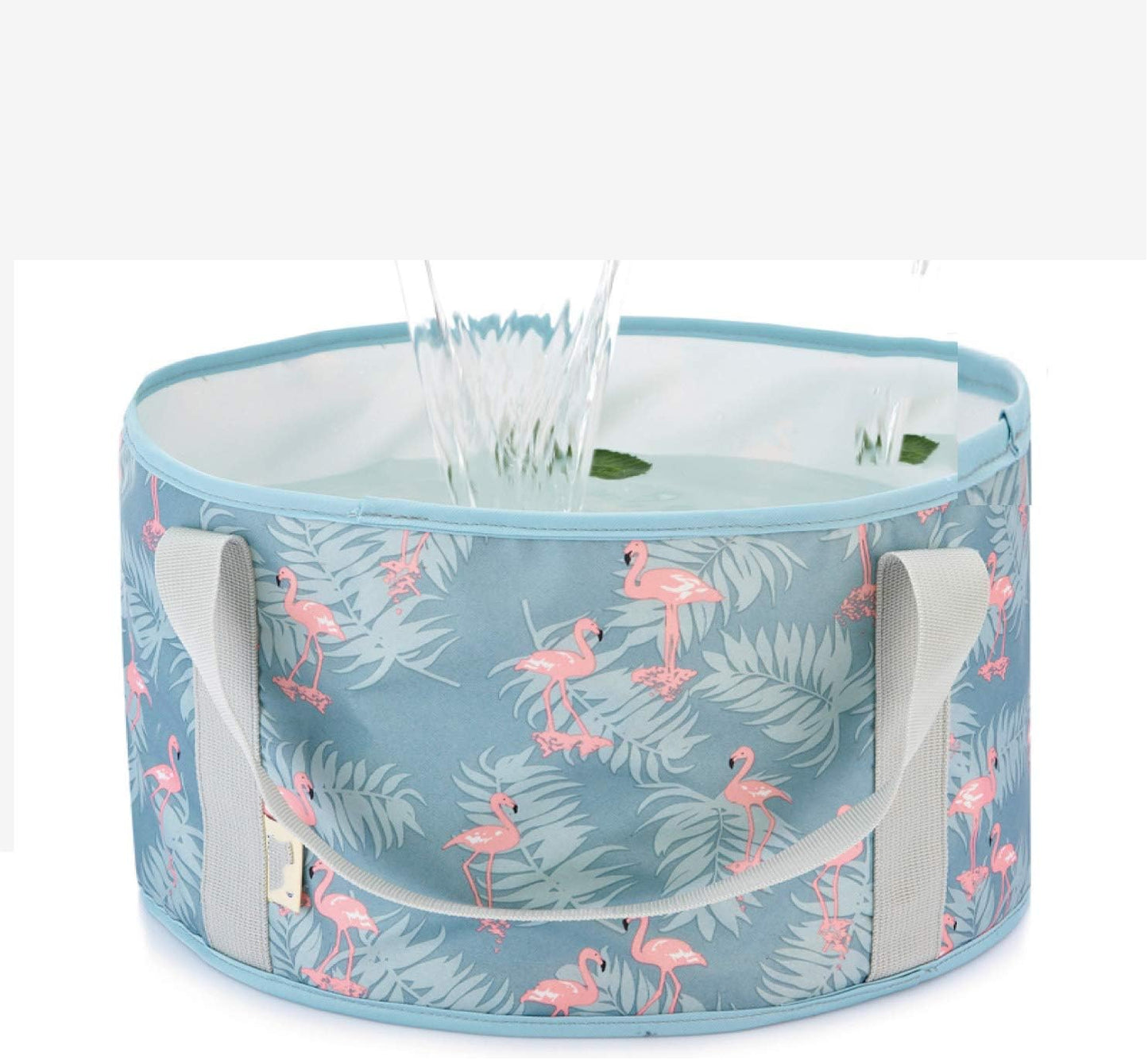 Collapsible Foot Bath Basin Foot Bucket for Soaking Feet Portable Foot Spa Tub Foldable Foot Bath Basin for Home, Travel, Camping, and Outdoor Use Ideal for Pedicure, Washing Vegetables, Fruits