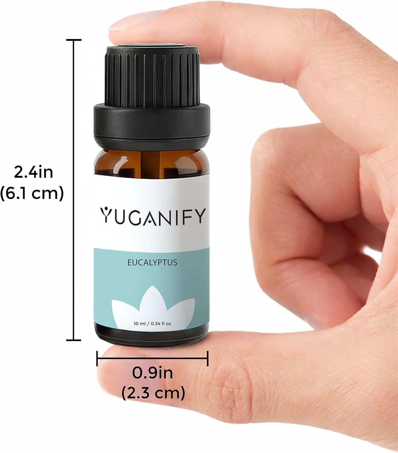 Eucalyptus Essential Oil 10ml – 100% Pure & Steam Distilled – Strong Scent Aromatherapy Oil for Diffuser, Humidifier & Shower, Ideal for Steam Inhalation and Home Freshening