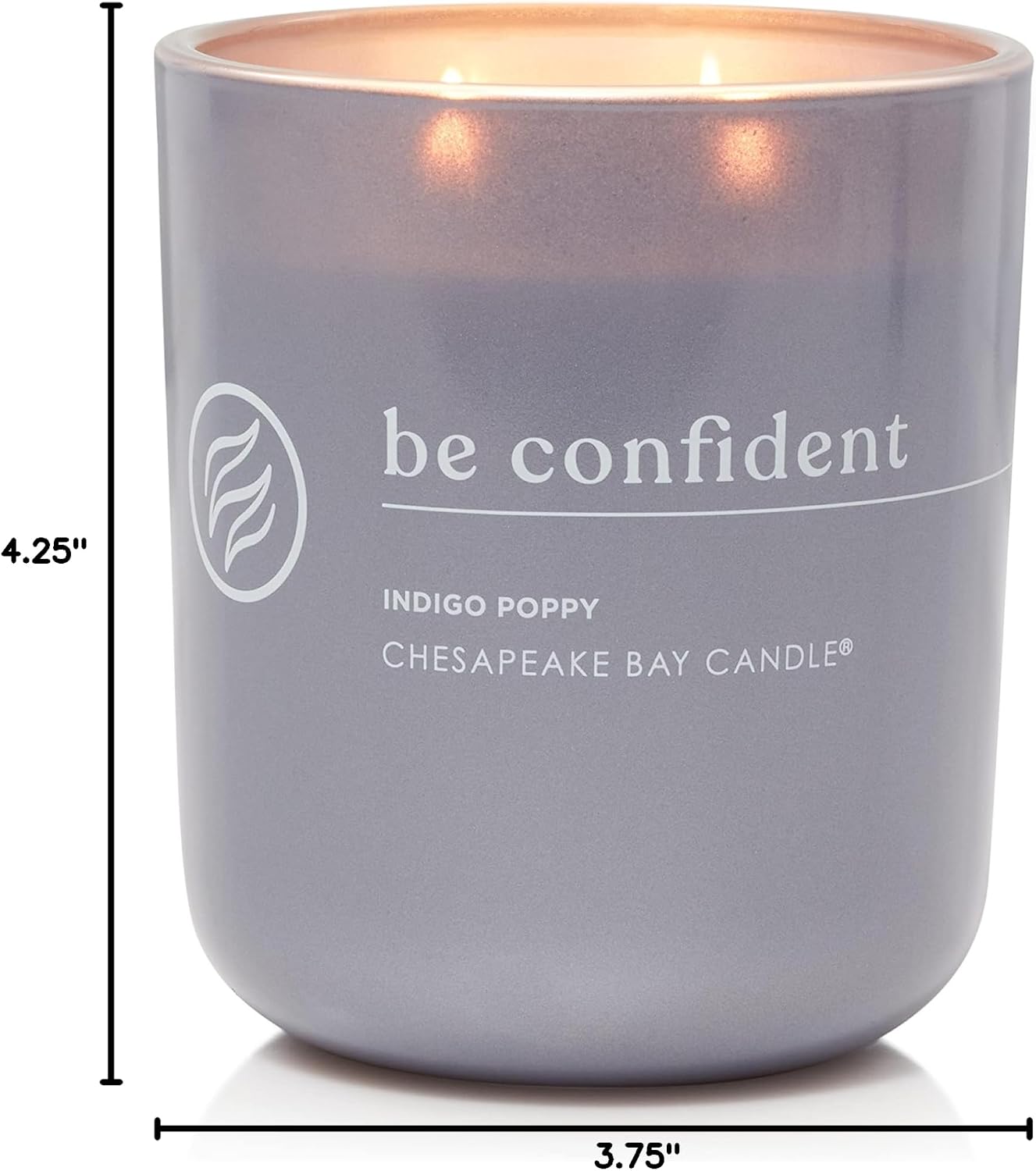 Chesapeake Bay Candle Intentions Collection Candle Be Confident: You are enough (Indigo Poppy) 13 oz Home Décor