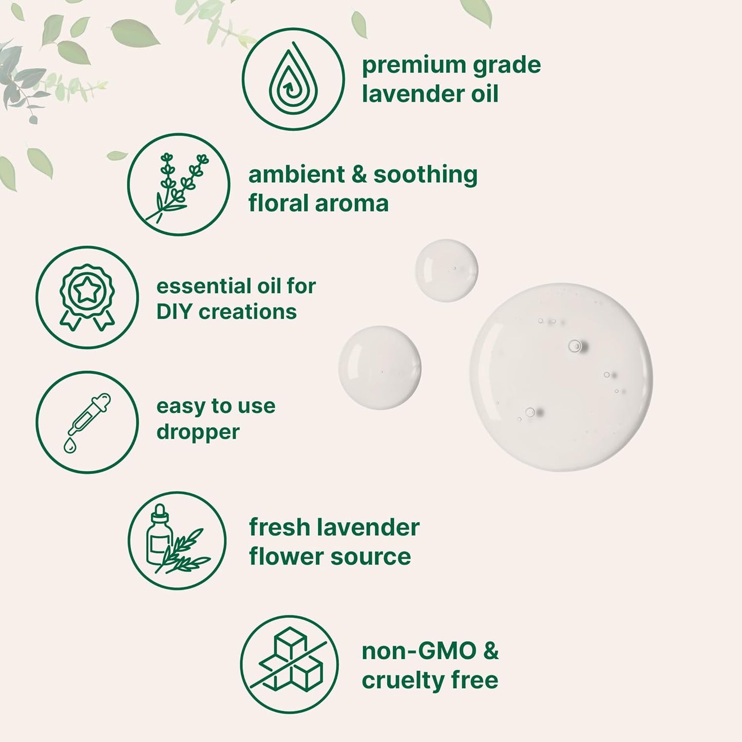 Micro Ingredients Lavender Essential Oil, 8 fl oz | Premium Grade Liquid Drops | DIY for Natural Aromatherapy, Soap, Lotion, Diffuser, Candles, Body & Scalp Massages | Soothing Floral Aroma