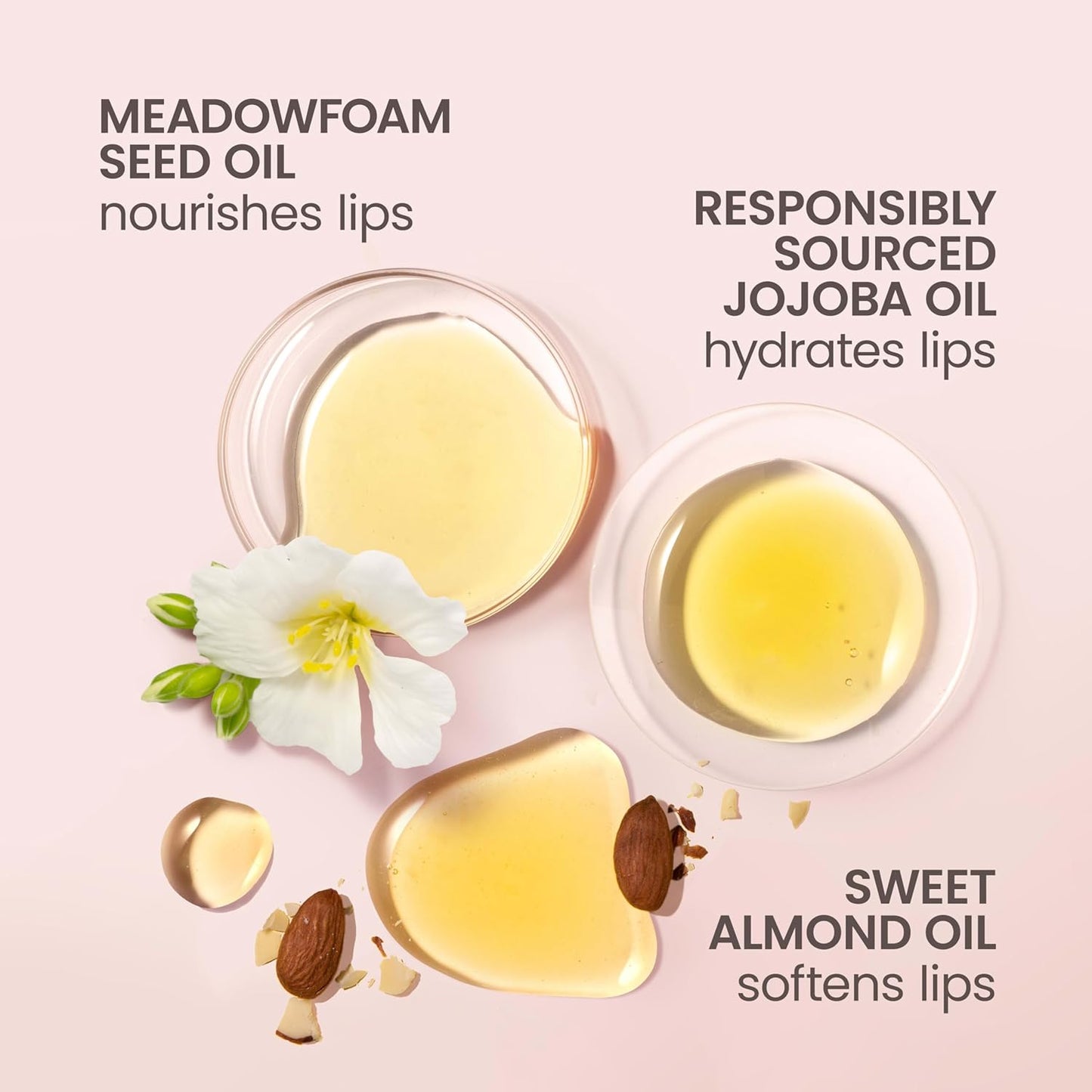 Burt's Bees Lip Oil Clear Day, Instant Hydration, Nourishes and Softens Lips, Tint Free, High Shine Finish, Responsibly Sourced Jojoba Oil, Non Sticky, Wand Applicator, 0.15 Ounce
