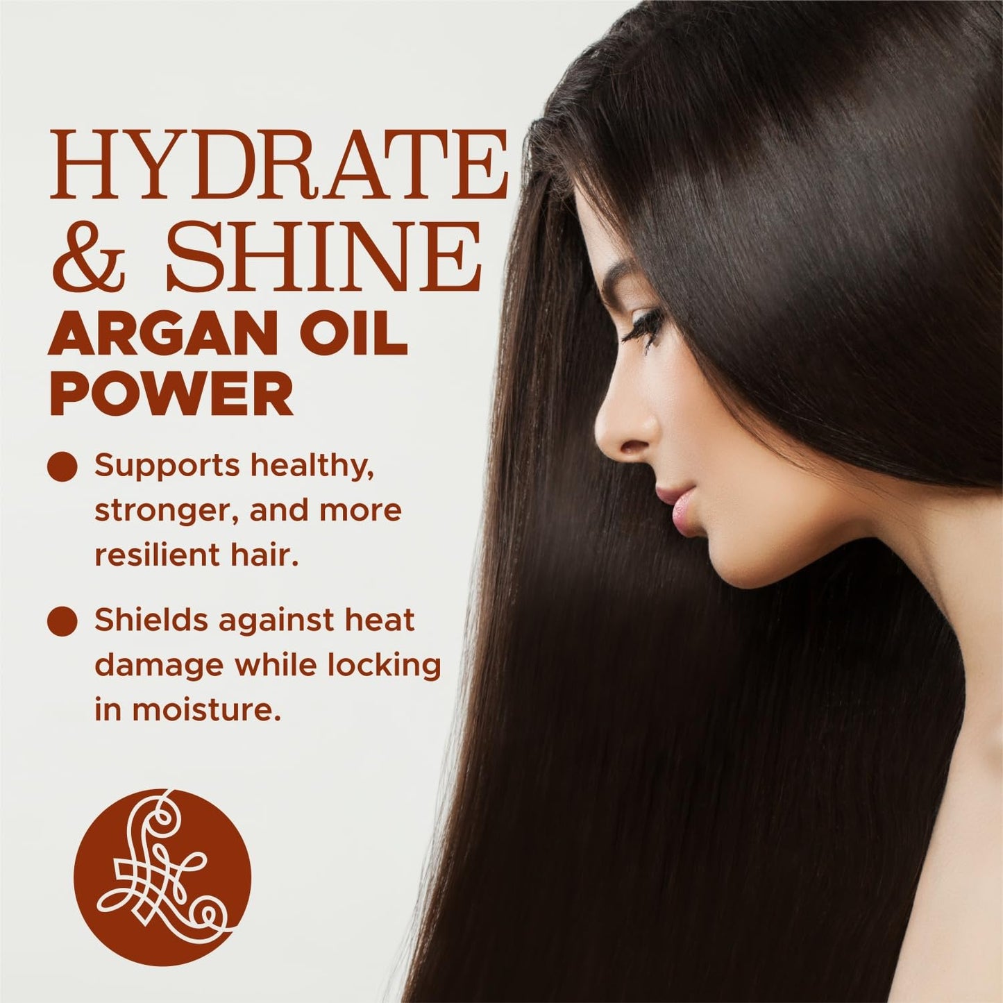 Luseta Argan Oil Hair Mask for Damaged Hair Deep Conditioning Thickening for Thin Hair Hydrate for Dry Hair 16.9 oz