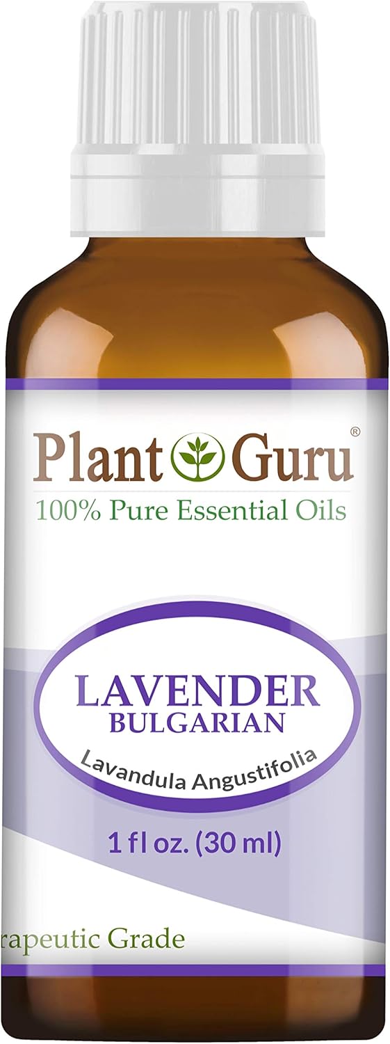 Lavender Essential Oil 30 ml / 1 oz (Bulgarian) 100% Pure Natural Undiluted Therapeutic Grade for Skin, Body and Hair Growth, Aromatherapy Diffuser, Great for Relaxation and Calming.